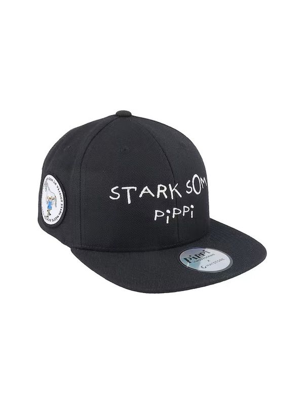 Keps Pippi Stark Barn - Svart Snapback