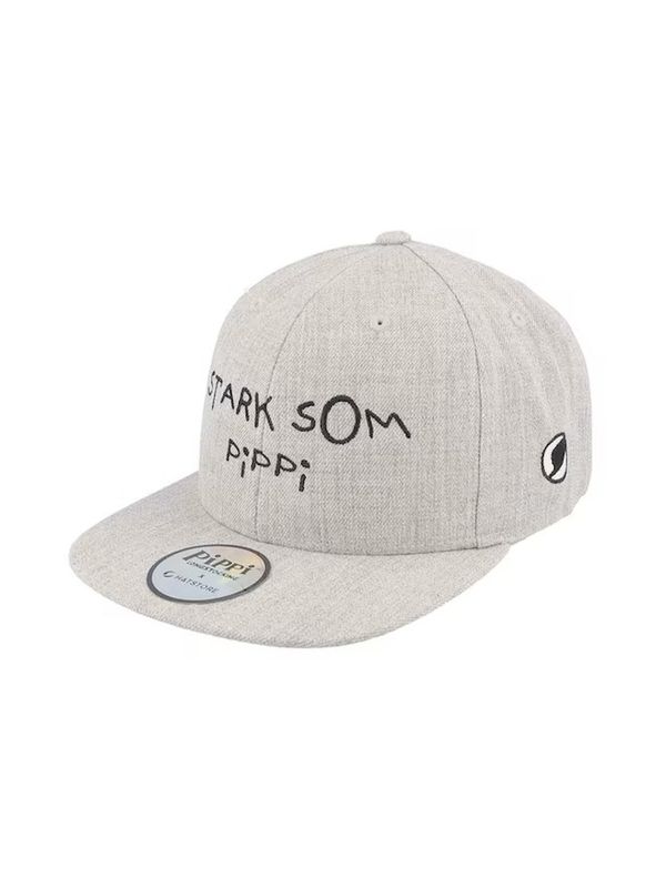 Kinder Pippi Snapback Cap - Grau