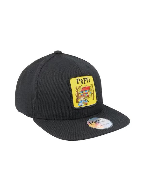 Keps Pippi Långstrump Barn - Svart Snapback