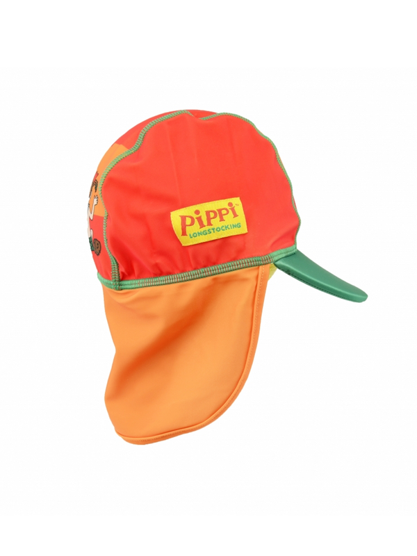 UV-hatt Pippi Långstrump - Orange