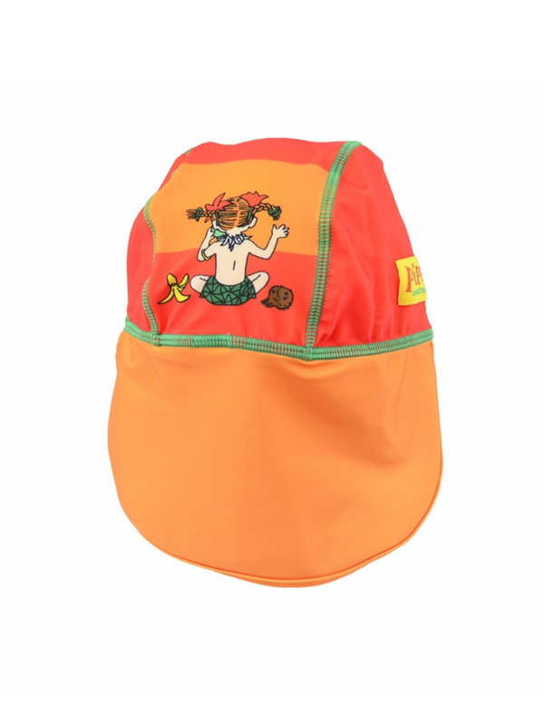 UV-hatt Pippi Långstrump - Orange