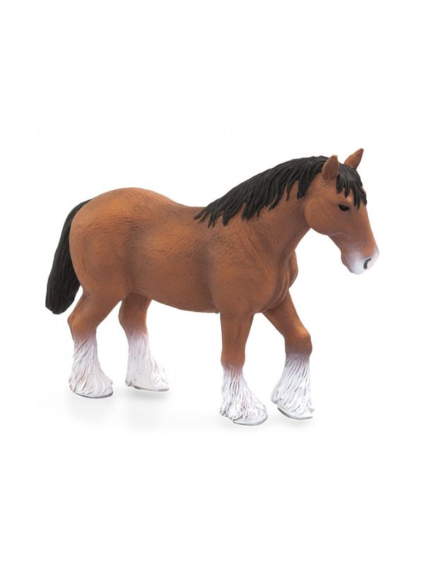 Toy horse Clydesdale