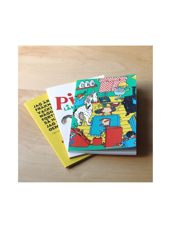 Exercise book A6 Pippi Longstocking 3-pack