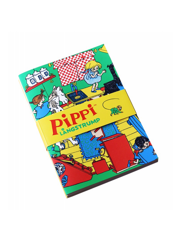 Exercise book A6 Pippi Longstocking 3-pack