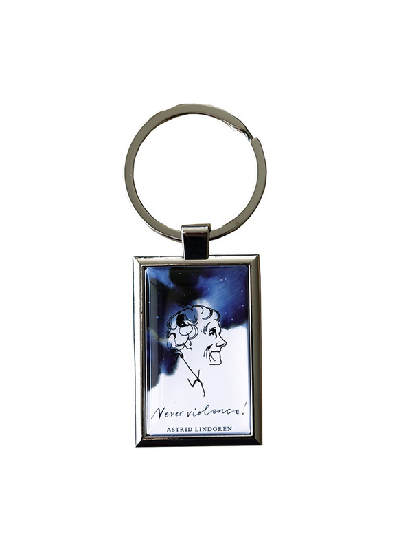 Keyring Astrid Lindgren Never Violence