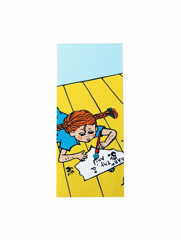 Bookmark Pippi Longstocking Writing