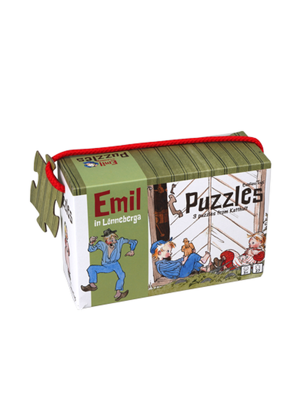 Puzzle Emil in Lönneberga 3-pack