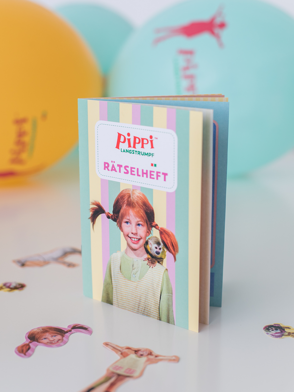 Activity book Pippi Longstocking (In German)