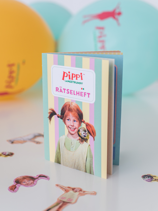 Pysselhäfte Pippi Långstrump (På Tyska)