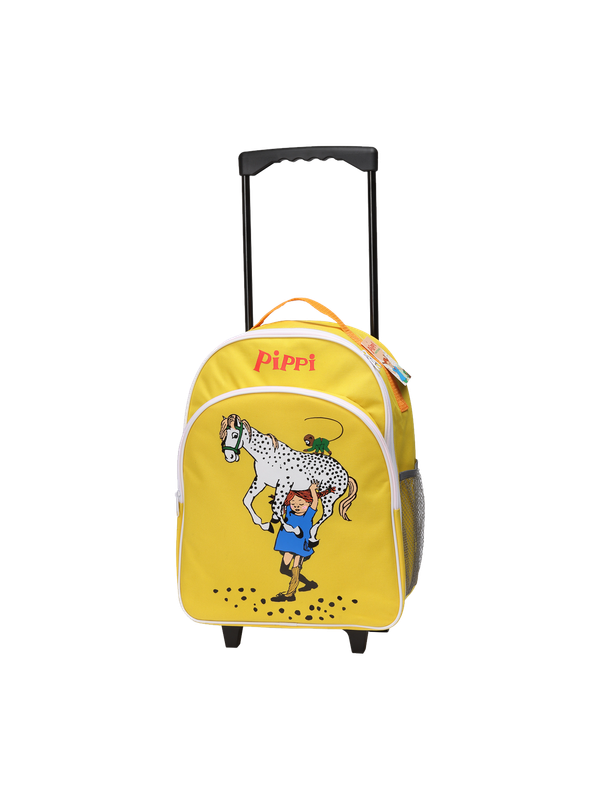 Rullväska Pippi Långstrump, Gul