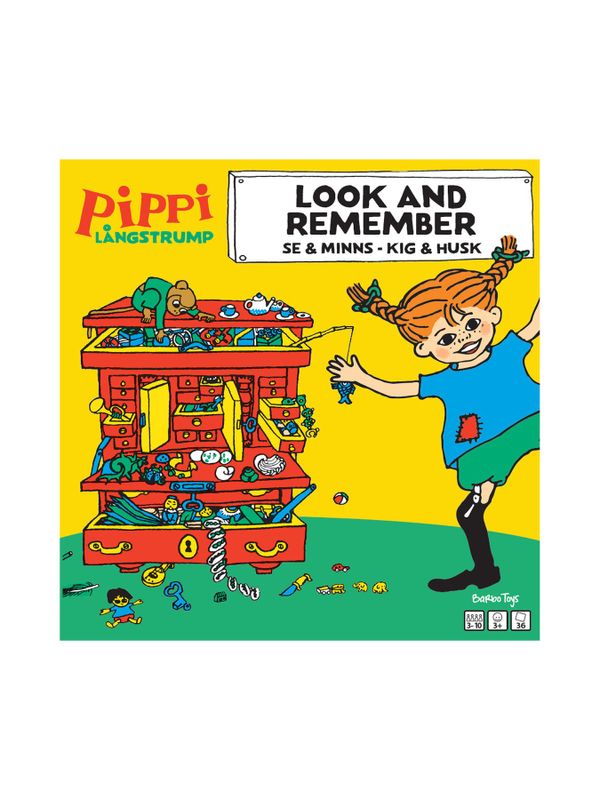 Spiel Pippi Langstrumpf „Look and Remember“
