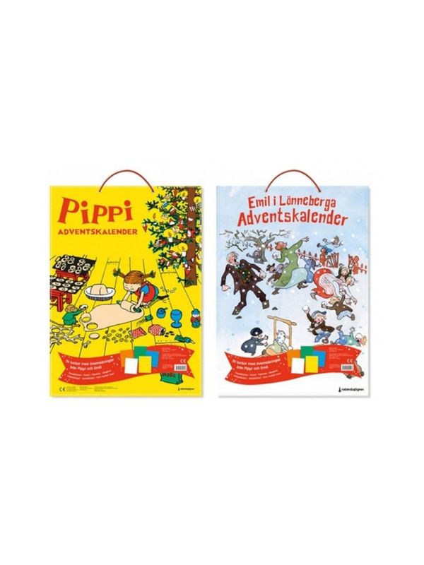Adventskalender - Pippi und Michel - Schwedisch