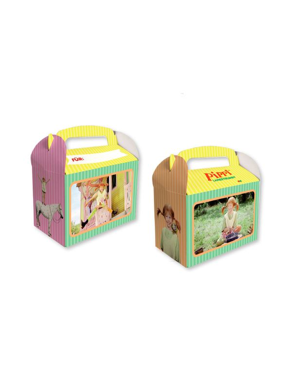 Present boxes Pippi Longstocking 8-pcs (In German)