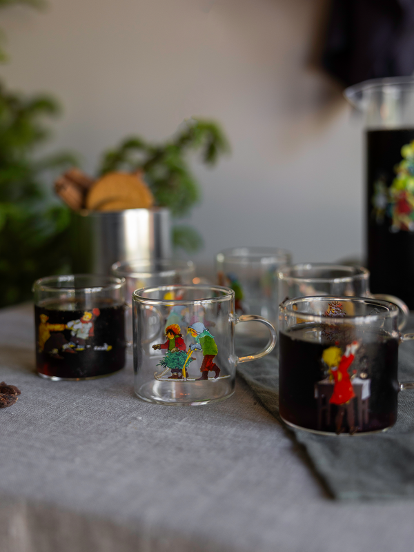 Mulled wine glass 6-pack Children of Noisy Village, Chapter 2