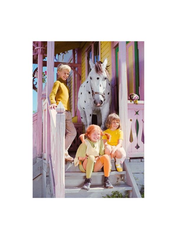 Puzzle Pippi Longstocking and her friends 1000 pieces