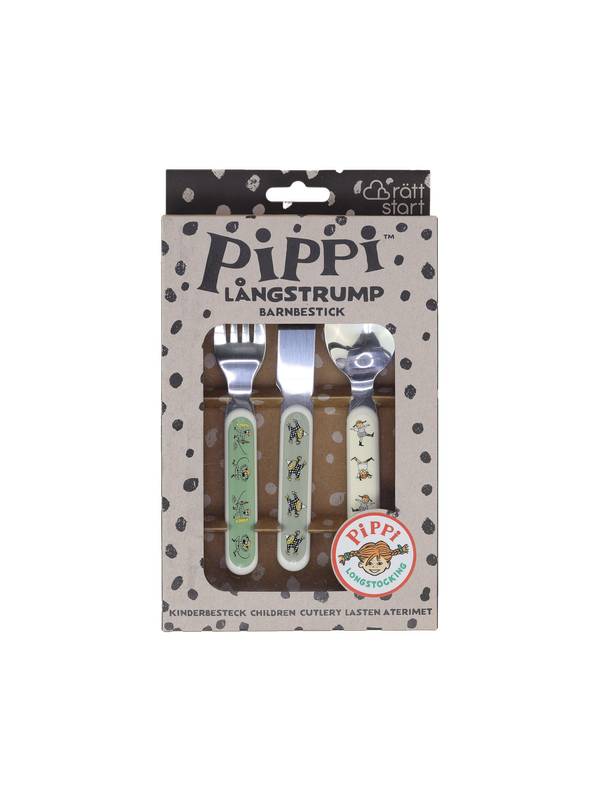 Bestick Pippi Långstrump - 3pack