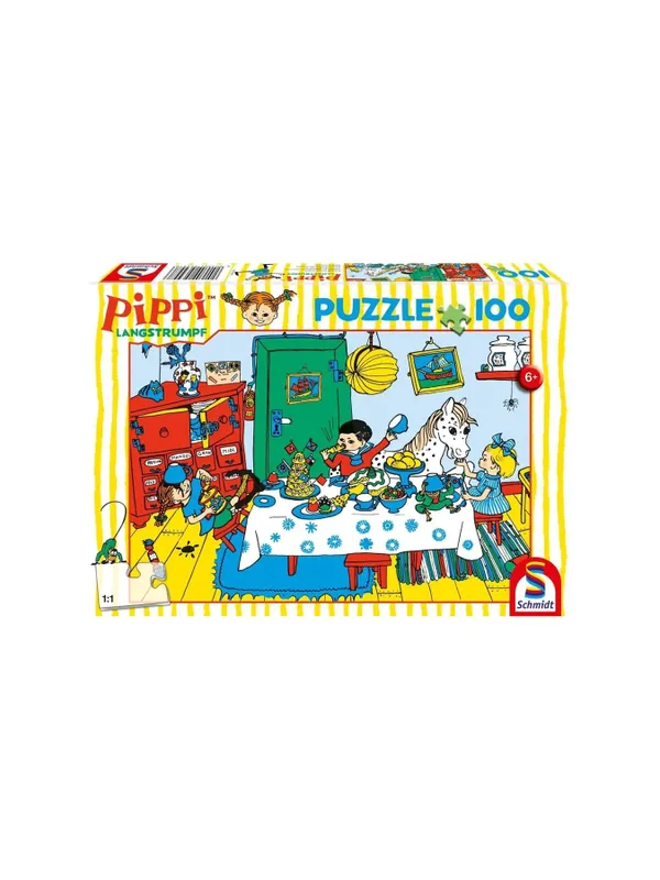 Puzzle Pippi Longstocking 100 pcs