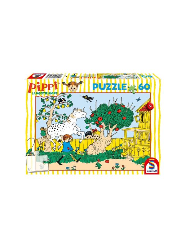 Puzzle Pippi Langstrumpf - 60 Teile