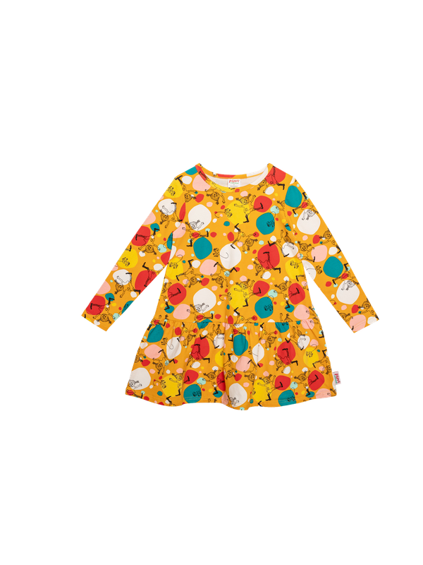 Kleid Pippi Langstrumpf - Orange