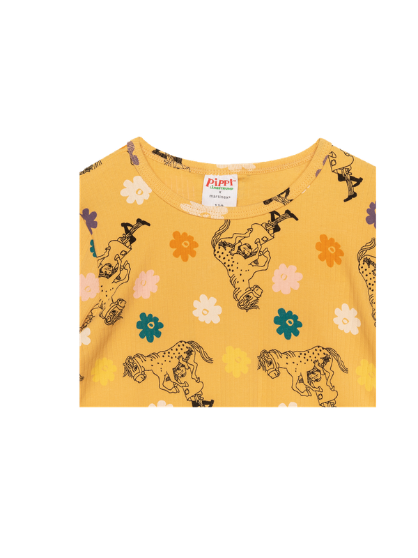 Shirt Pippi Longstocking - Yellow
