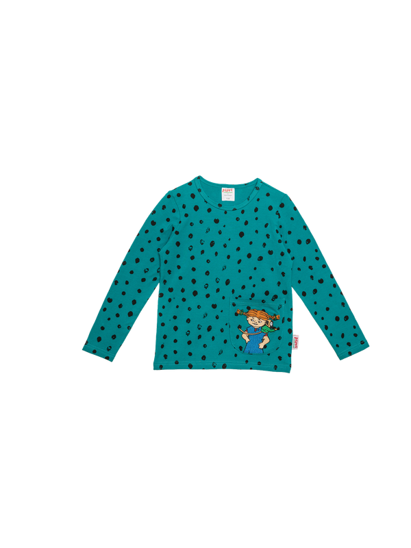 Shirt Pippi Langstrumpf - Grün