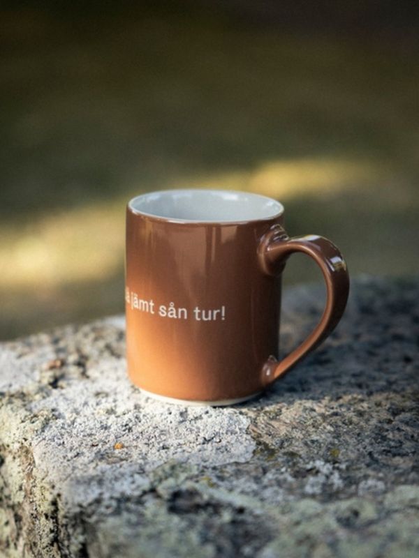 Tasse - Ja det är inte klokt (Braun)