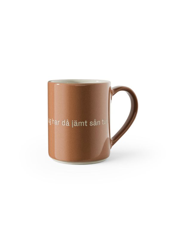 Tasse - Ja det är inte klokt (Braun)