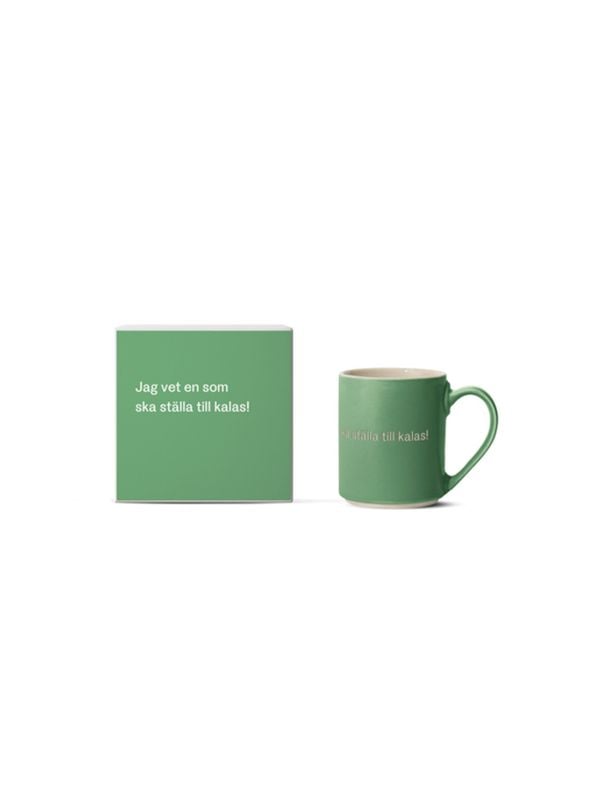 Mug - Jag vet en som... (Green)