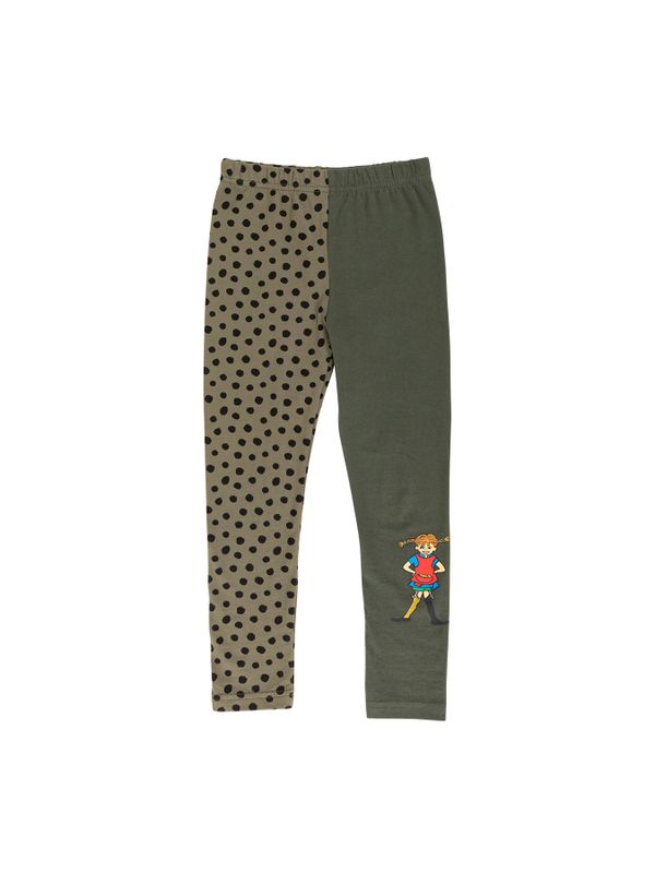 Leggings Pippi Långstrump - Grön