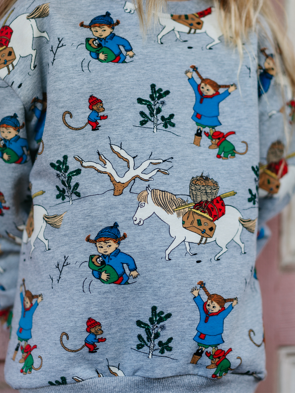 Sweatshirt Pippi Langstrumpf - Winter