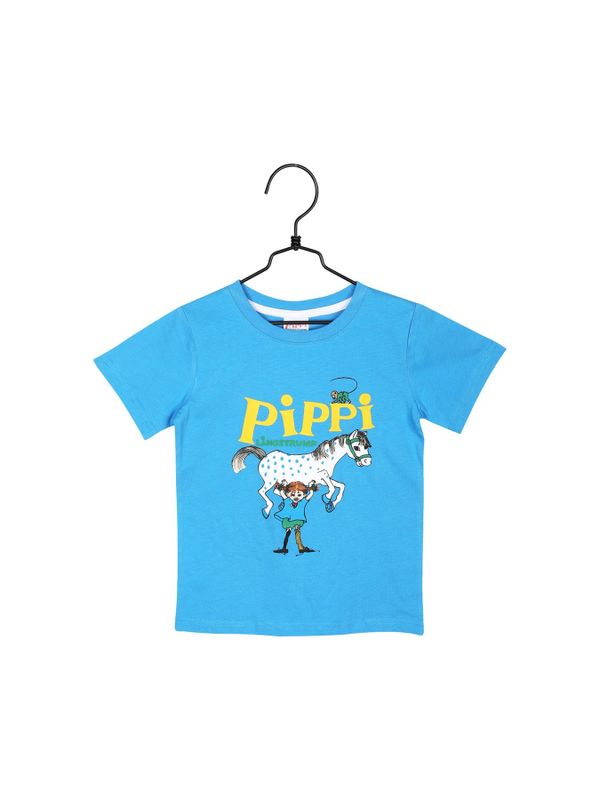 T-Shirt Pippi Langstrumpf - Blau