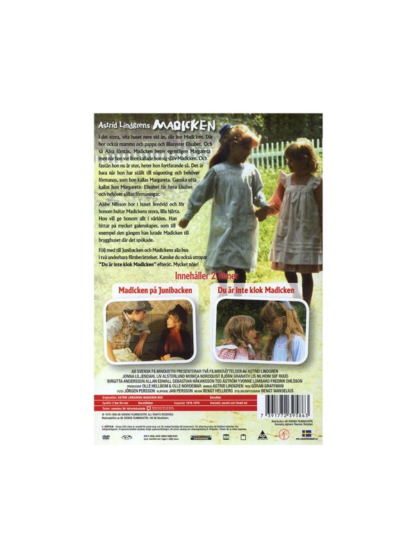 Madicken box 2-DVD filmer