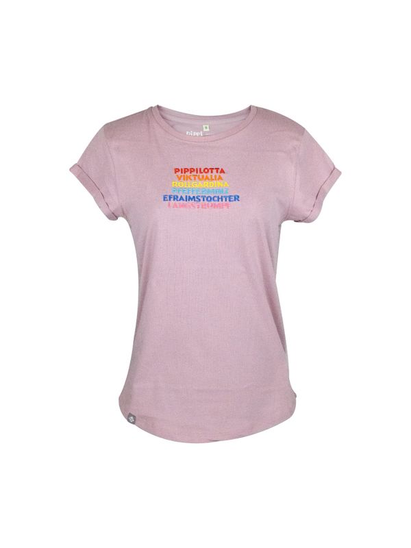 T-shirt Pippi Långstrump - Rosa - Tyska