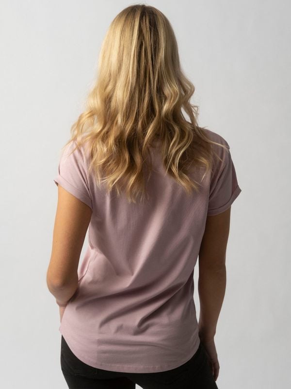 T-shirt Pippi Longstocking - Rosé - German