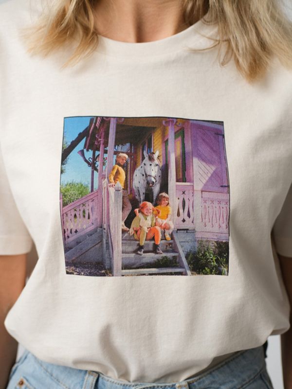 T-shirt Pippi Långstrump och hennes vänner