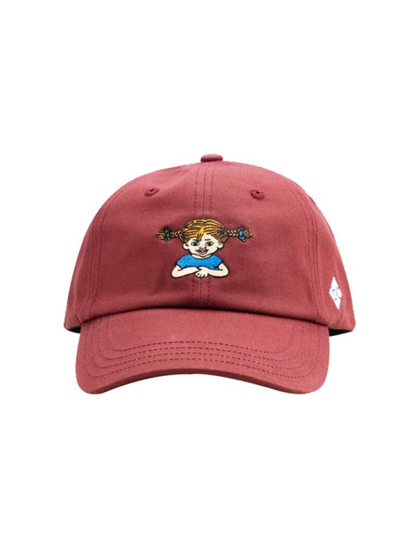 Kids´ Cap Pippi Longstocking - red