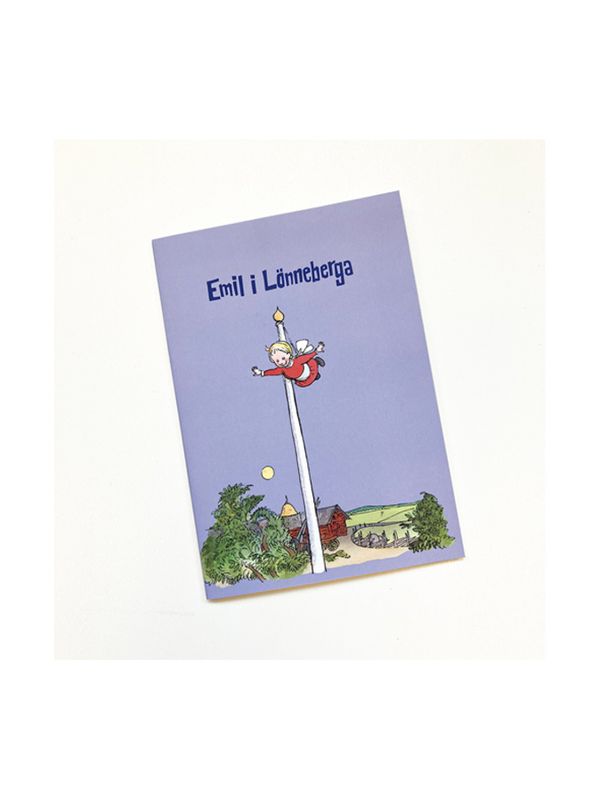 Excercise book Emil in Lönneberga A5 Flagpole