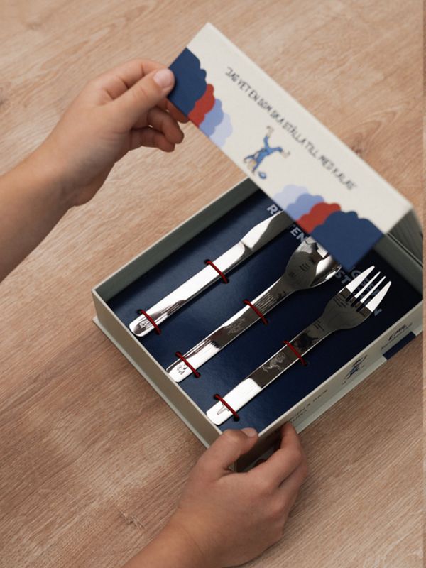 Kids cutlery Emil in Lönneberga - 9 pieces