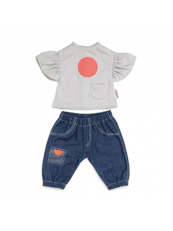 Doll Clothes - Skrållan Jeans and T-Shirt