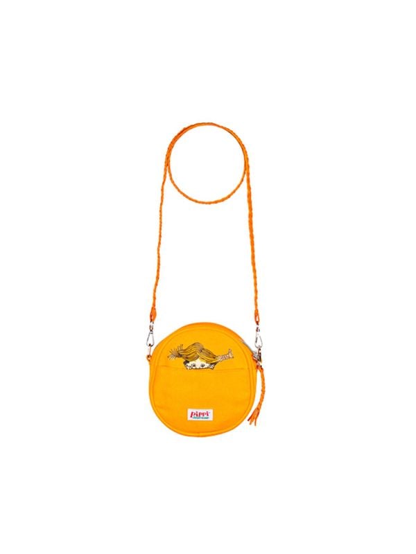 Round shoulderbag Pippi Longstocking - Orange