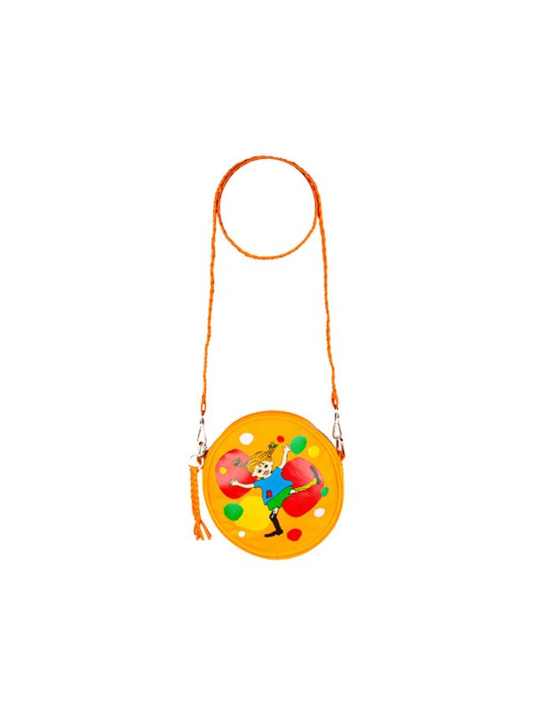 Round shoulderbag Pippi Longstocking - Orange