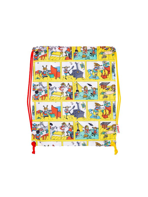 Gymsack Pippi Longstocking - Yellow