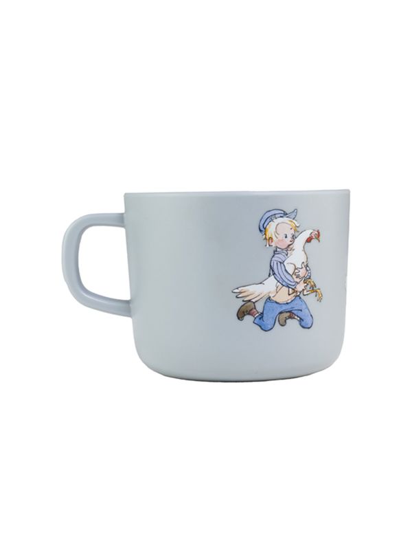 Cup with handle Emil in Lönneberga - Blue