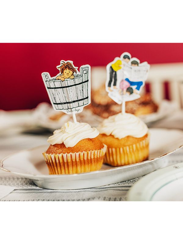 Cake toppers Children of Noisy Village 8-pcs