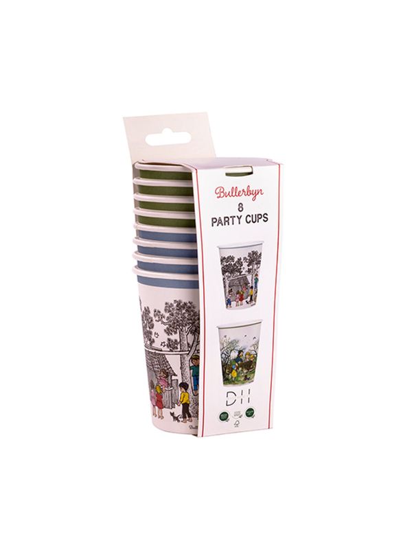 Paper cups Children of Noisy Village 8-pcs