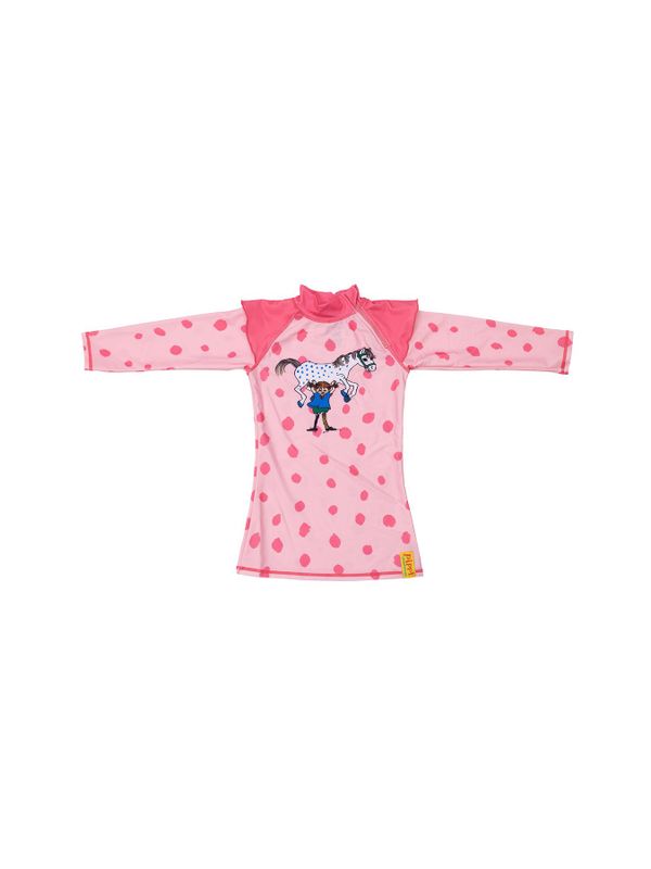 Oberteil mit UV-Schutz - Pippi Langstrumpf - Rosa