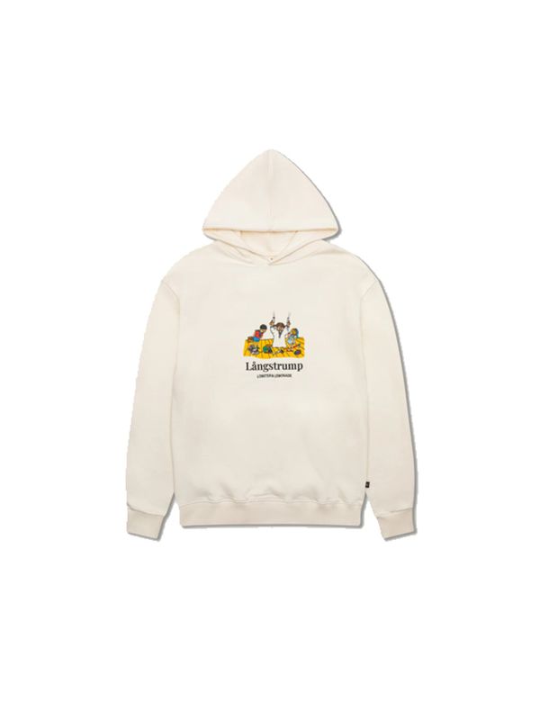 Hoodie Pippi Longstocking - White