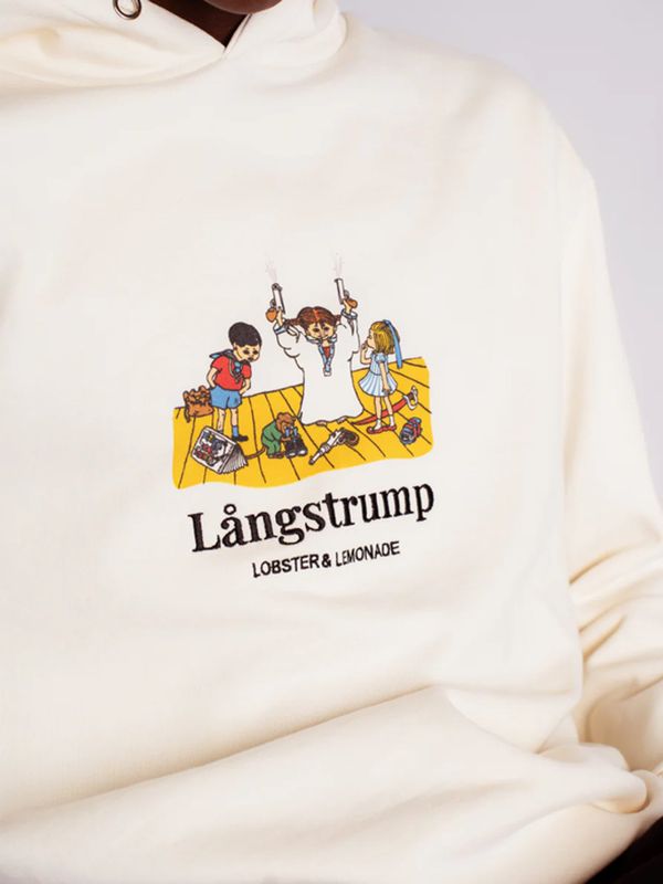 Hoodie Pippi Langstrumpf - Weiß