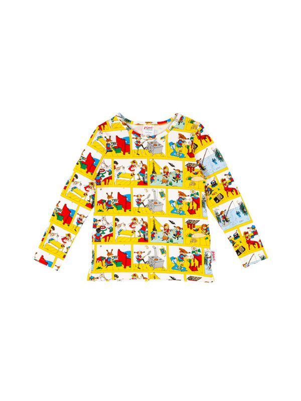 Shirt Pippi Langstrumpf - Gelb