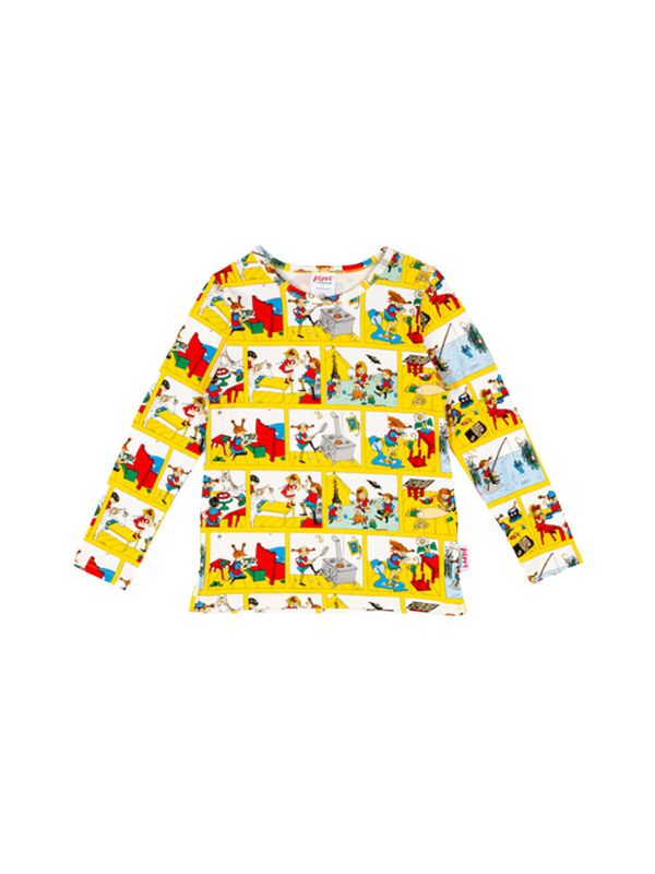 Shirt Pippi Longstocking - Yellow